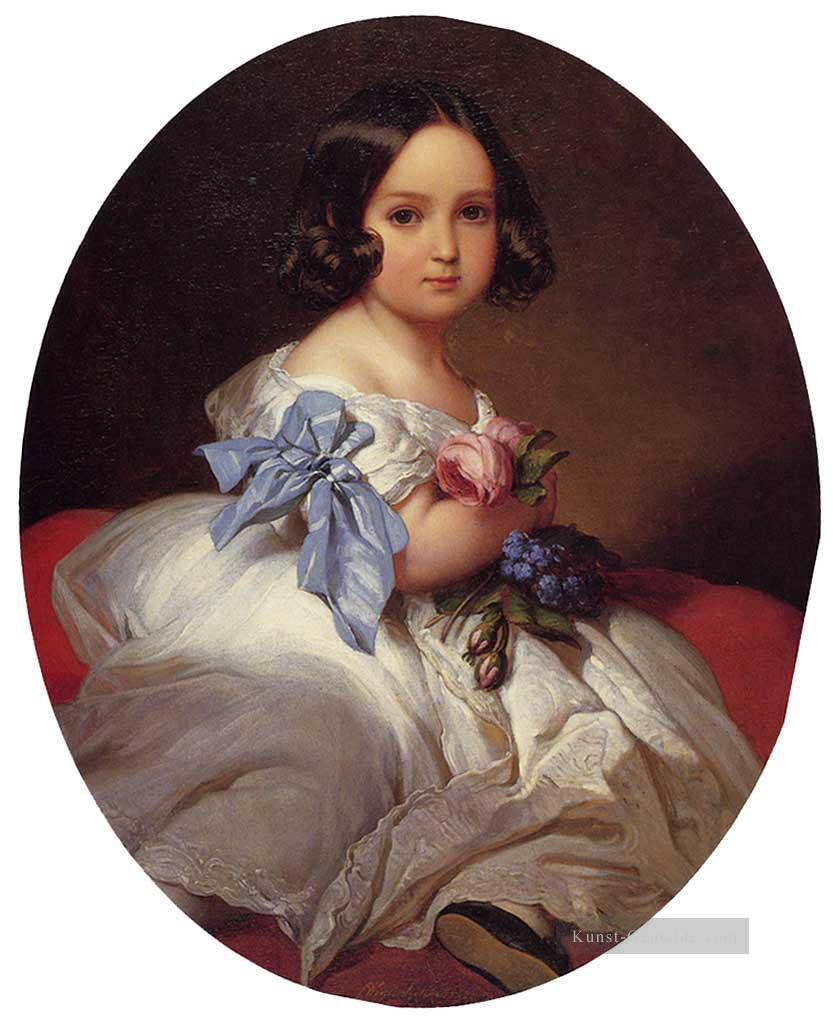 Prinzessin Charlotte von Belgien Königtum Porträt Franz Xaver Winterhalter Ölgemälde
